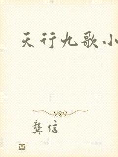 天行九歌小说