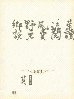 乡野风流叶凡小说免费阅读