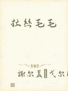 拉丝毛毛