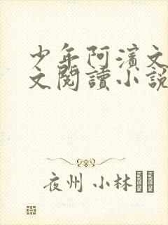 少年阿滨文全全文阅读小说