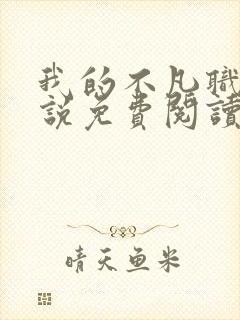 我的不凡职业小说免费阅读