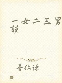 一女二三男事小说