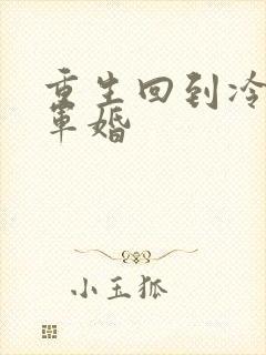 重生回到冷战前军婚