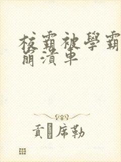 校霸被学霸玩到崩溃车