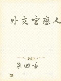外交官恋人小说