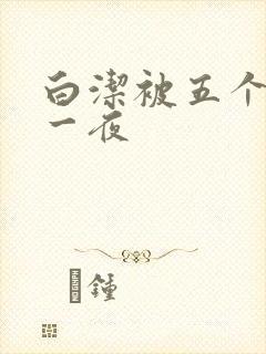 白洁被五个人玩一夜