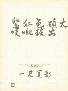 紫红色硕大噗呲噗呲拔出