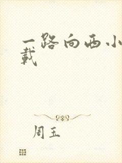 一路向西小说下载