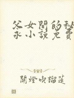父女间的秘密赵永小说免费阅读