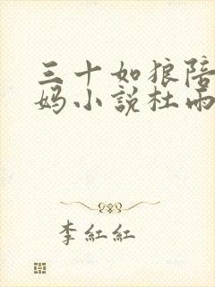 三十如狼陪读妈妈小说杜雨馨