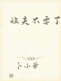 姐夫不要了