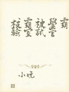 校霸被学霸压实验室试管