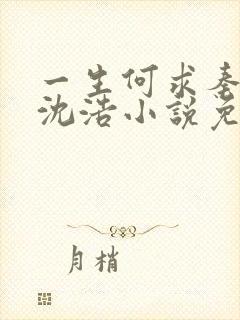 一生何求秦菲雪沈浩小说免费阅读全文笔趣阁