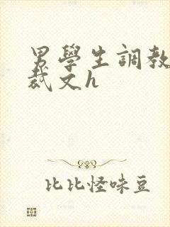 男学生调教男总裁文h