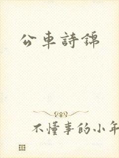公车诗锦