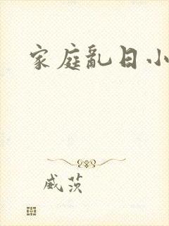 家庭乱日小说