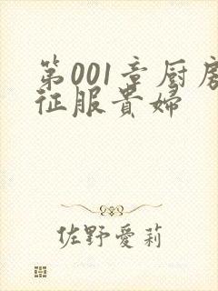 第001章厨房征服贵妇