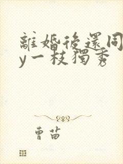 离婚后还同居by一枝独秀