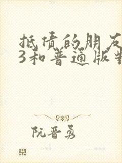 抵债的朋友麦子3和普通版对比