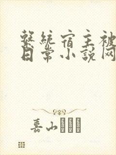 系统宿主被满的日常小说网盘