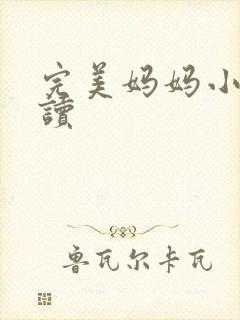 完美妈妈小说阅读