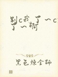 别c我了～c烂了～啊