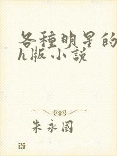 各种明星的综艺h版小说