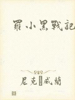 罗小黑战记小说