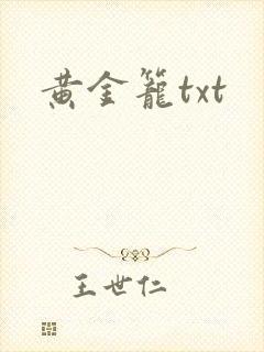黄金笼txt