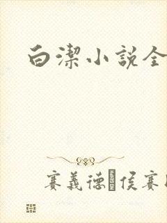 白洁小说全文
