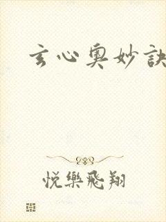 玄心奥妙诀