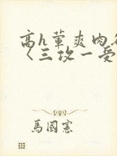 高h荤爽肉欲文〈三攻一受〉视频