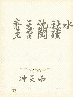 齐天沈秋水小说免费阅读