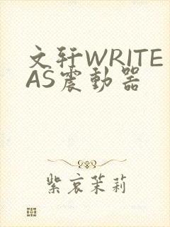 文轩WRITEAS震动器