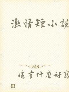 激情短小说