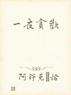 一夜贪欢
