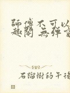 师傅不可以 笔趣阁 无弹窗