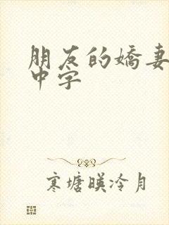 朋友的娇妻hd中字