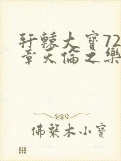 轩辕大宝720章天伦之乐