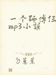 一个师傅仨徒弟mp3小说