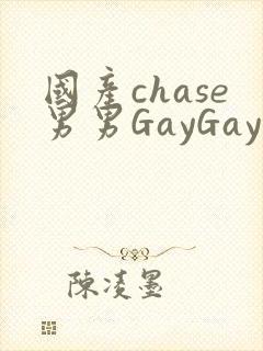 国产chase男男GayGay