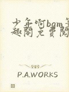 少年啊bgm笔趣阁免费阅读全文下载