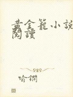 黄金笼小说免费阅读