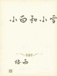 小白和小雪