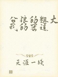 公狼的粗大挺进我的密道