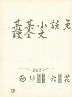 某某小说免费阅读全文