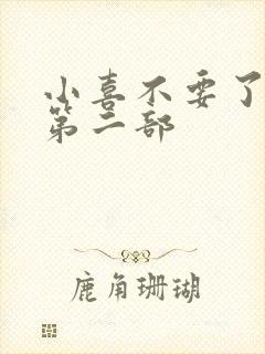 小喜不要了好大第二部