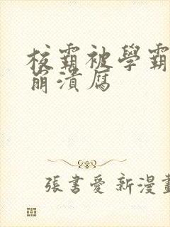 校霸被学霸玩到崩溃腐