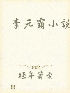 李元霸小说