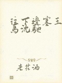 往下边塞玉器骑马沈驰